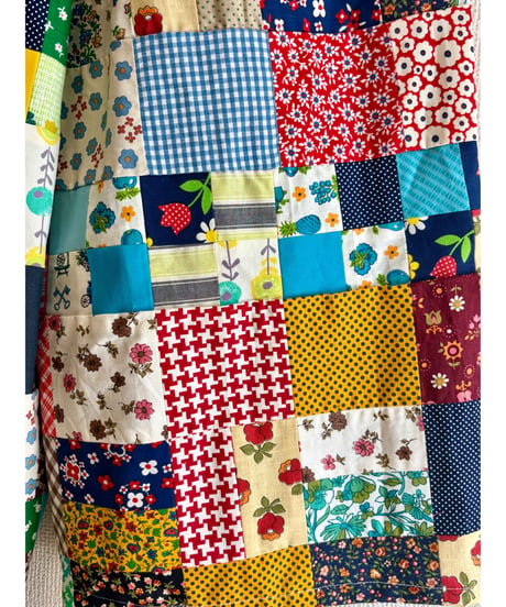patchwork super wide leg pants