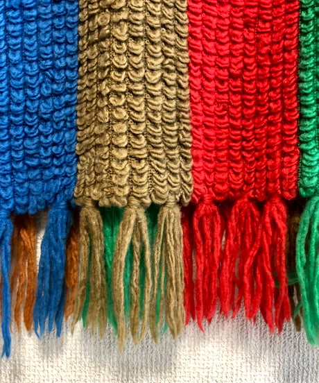 60s colorful knit vest