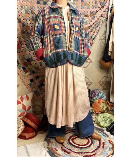 patchwork quilt jacket