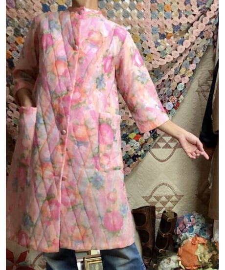 60s quilting coat
