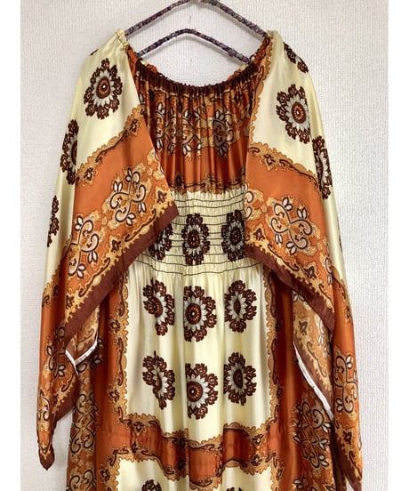 60-70's scarf dress