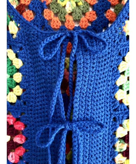 granny square vest