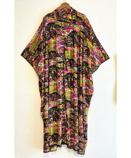60s botanical dress