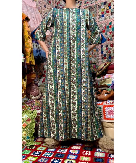 70s hawaiian dress