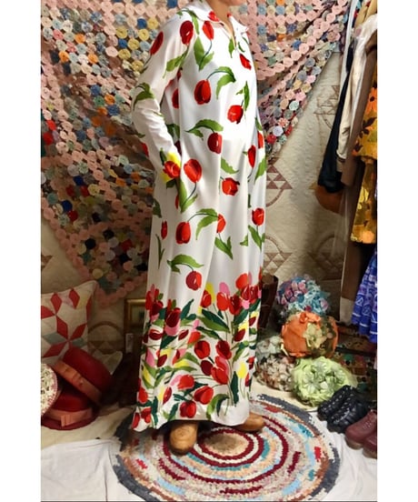 70's tulip dress