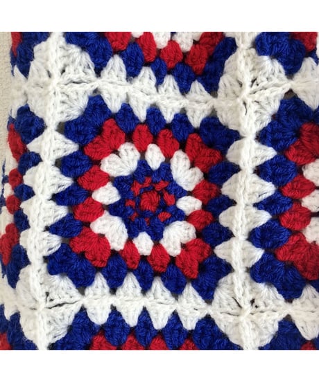 granny square skirt  tricolor