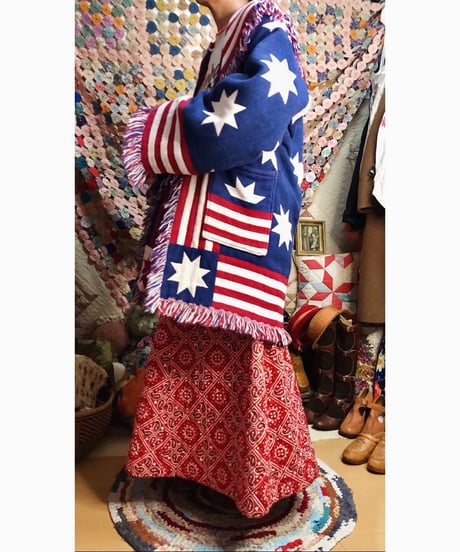 star&stripes fringe jacket