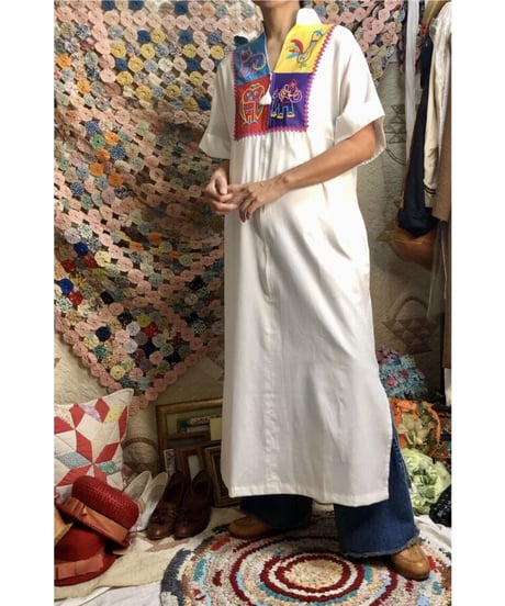 hand embroidered one-piece