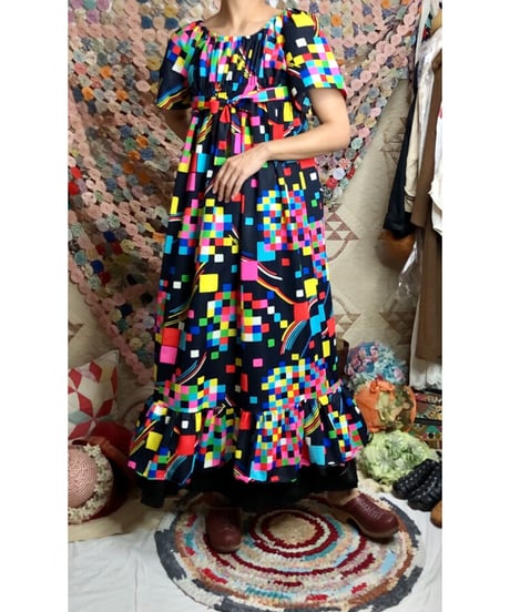 60's psychedelic dress