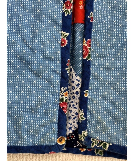 vintage patchwork vest