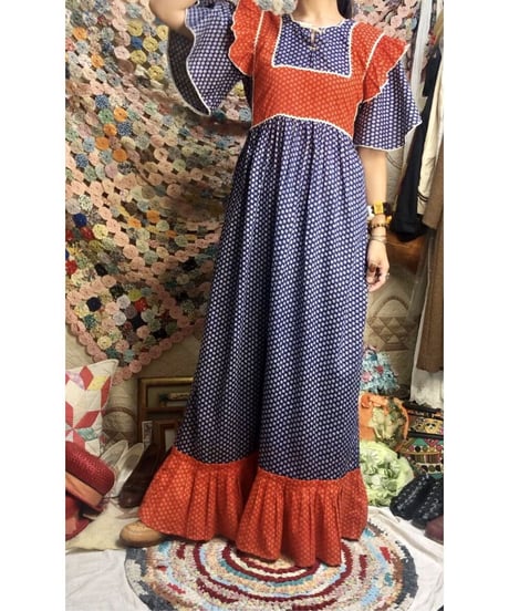 vintage pakistan cotton one-piece
