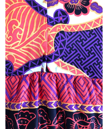 60s quilted  dress
