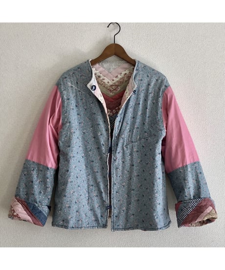 vintage patchwork quilt jacket