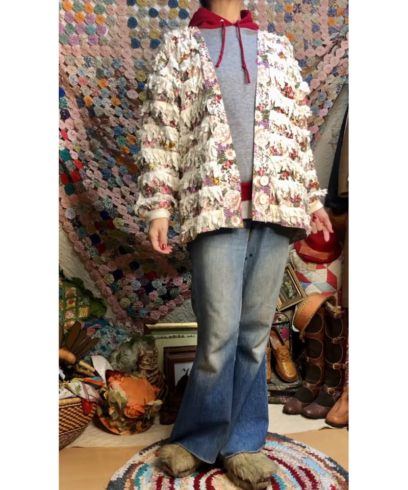 paula sweet fringe jacket | Quilt