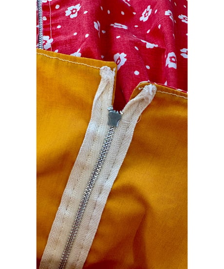 flower apron dress