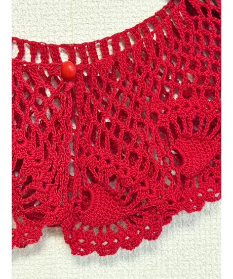 crochet lace collar