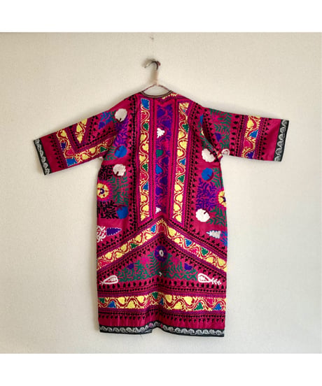 suzani embroidered robe