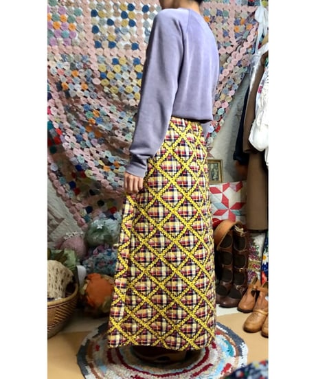 ●専用ページ●  70s plaid quilting skirt