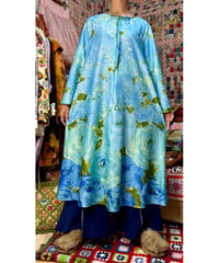 70s flower print dress