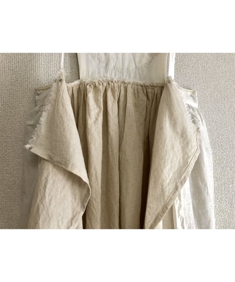 70's upcycle apron dress