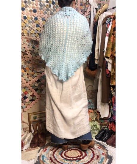hand knit shawl