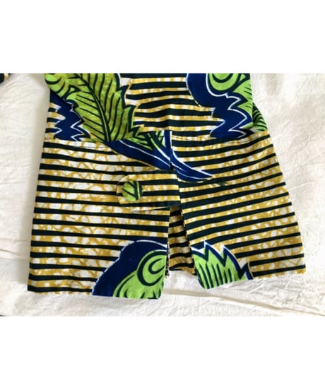 bell sleeve batik dress
