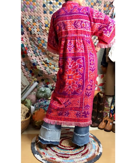 60s pile dress