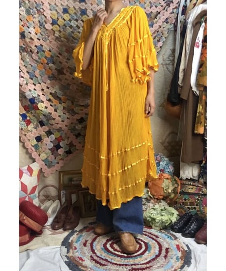 mexican gauze one-piece(dead stock)