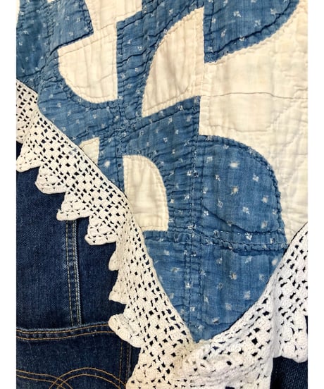 denim and quilt tops
