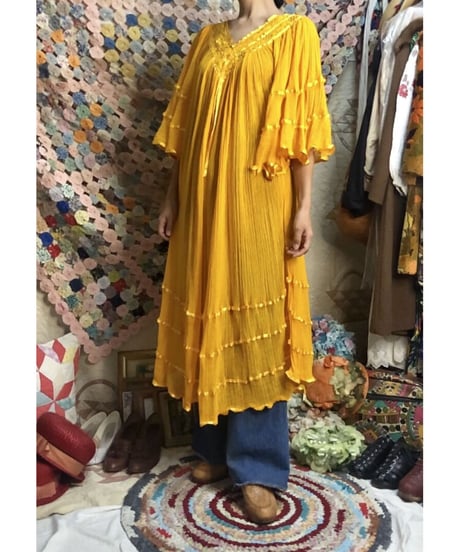 mexican gauze one-piece(dead stock)