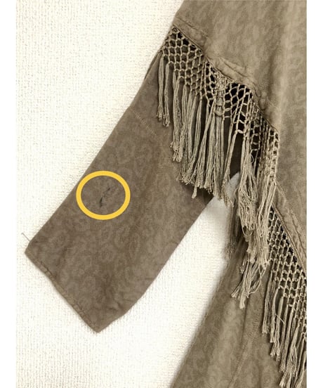 fringe rayon dress