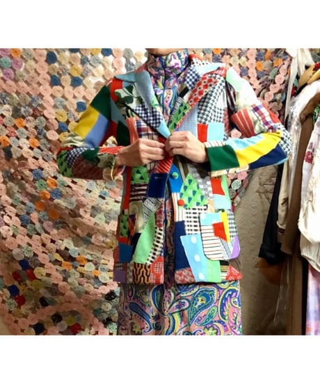 patchwork jacket