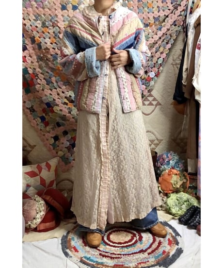 vintage patchwork quilt jacket