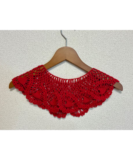crochet lace collar