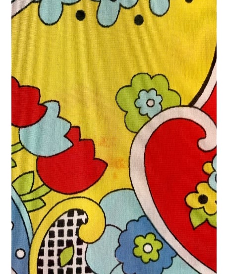 60-70s flower robe