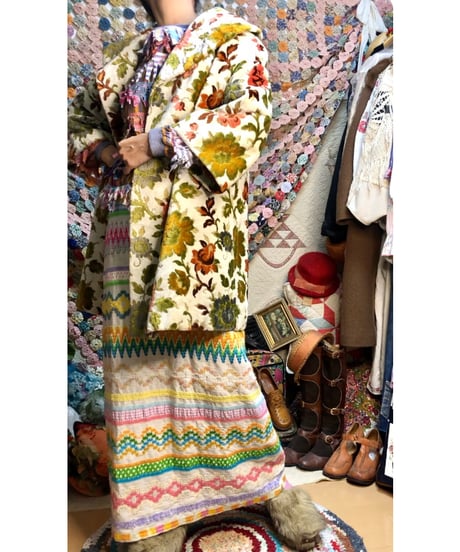60s tapestry coat