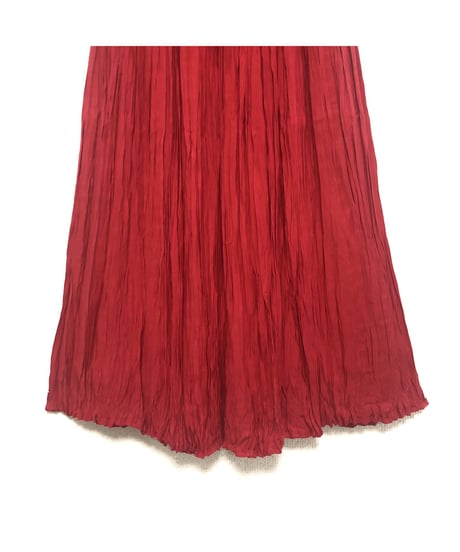 rayon shirring skirt