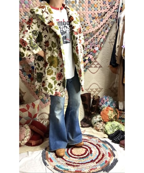 60's tapestry coat
