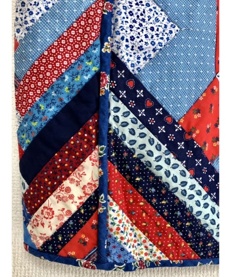 vintage patchwork vest