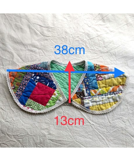 【Quilt original 】patchwork quilt collar ②