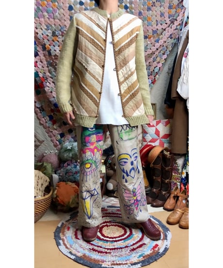 patchwork cardigan
