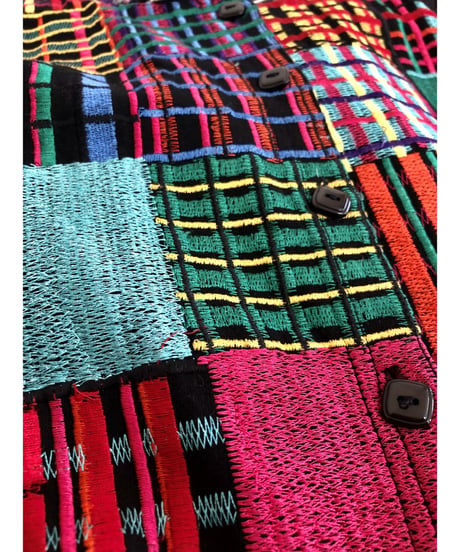 embroidered easy dress