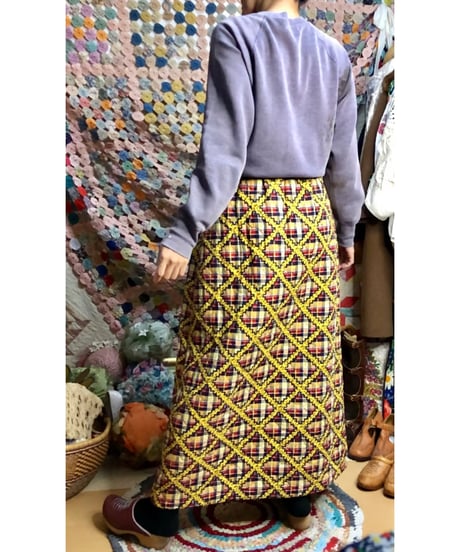 ●専用ページ●  70s plaid quilting skirt