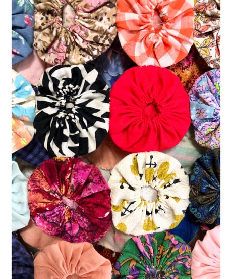 60s yo-yo quilt vest