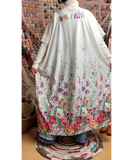 70s easy flower dress