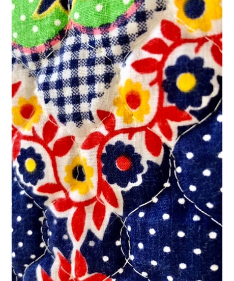 70s heart motif quietd skirt
