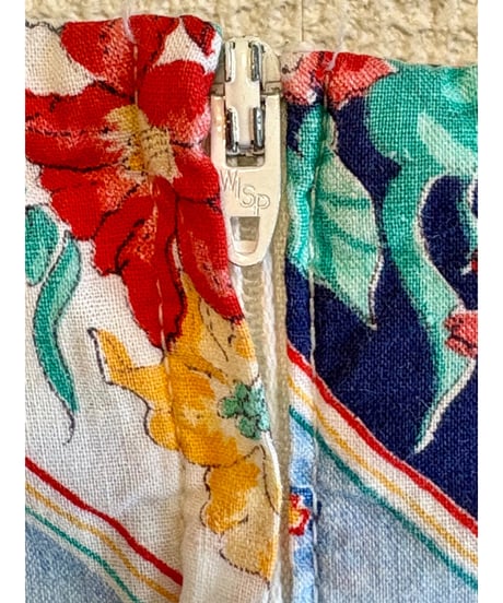 70s flower print dress