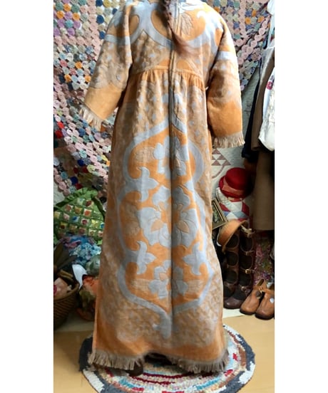 70s pile dress