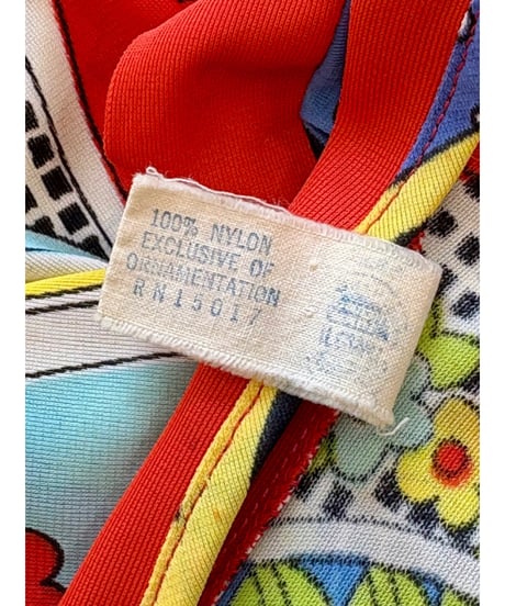60-70s flower robe