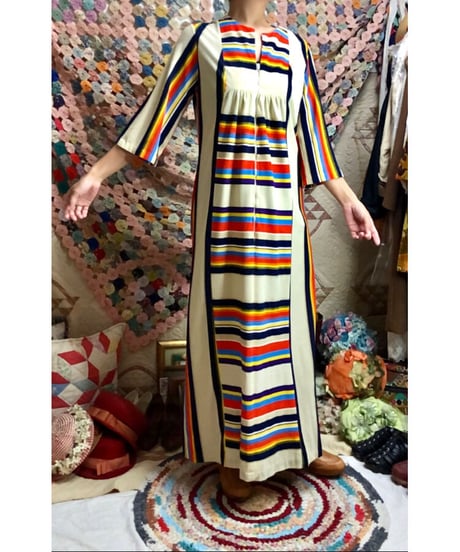 70's pile dress
